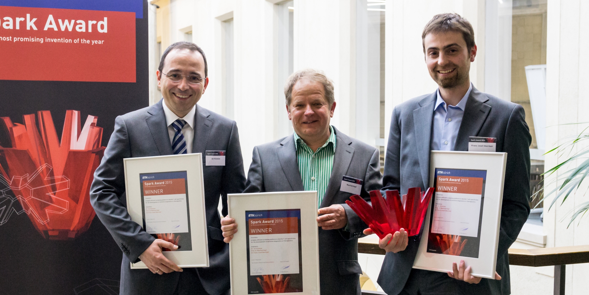 Spark Award winner 2015
