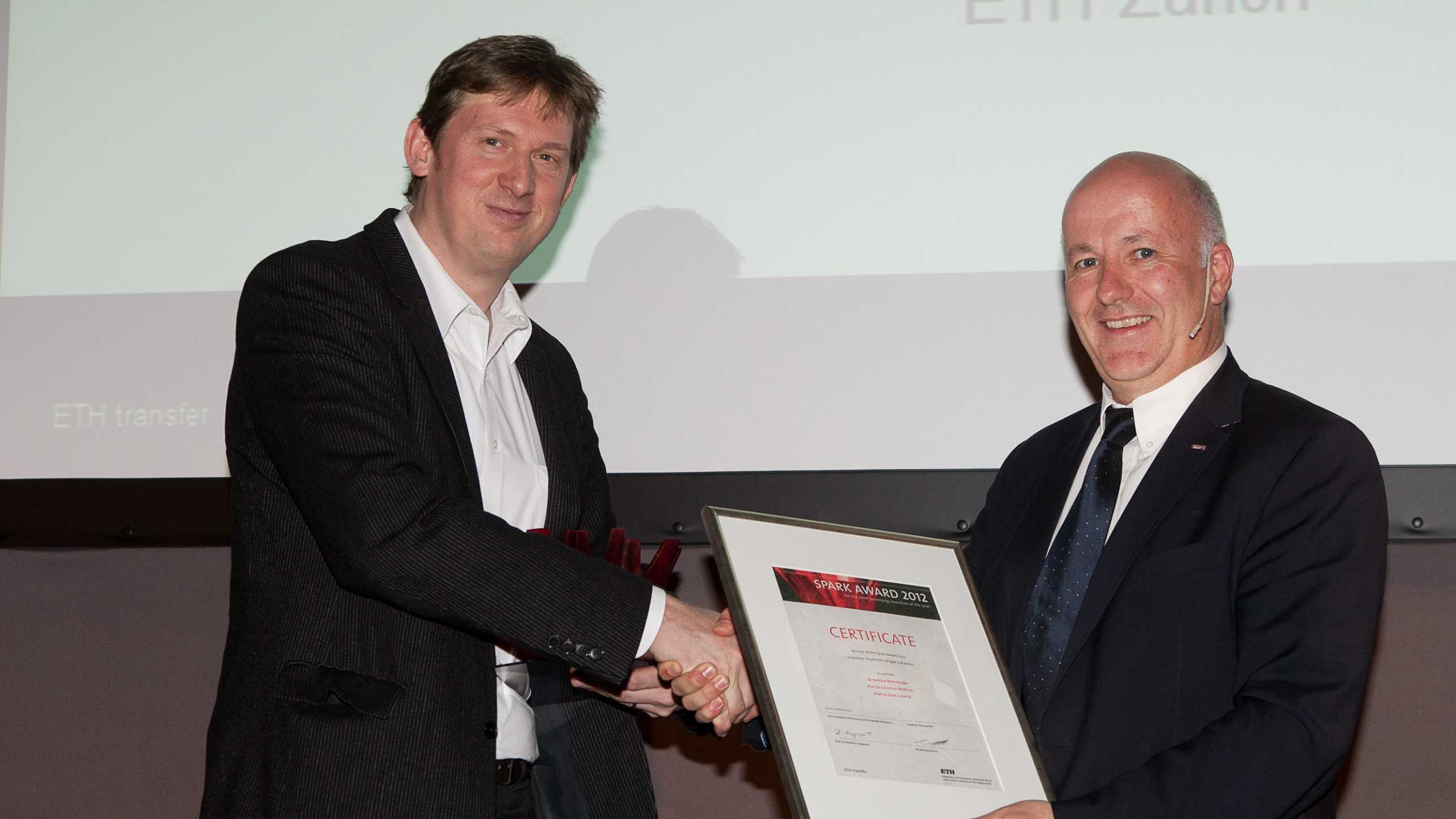 Spark Award winner 2012